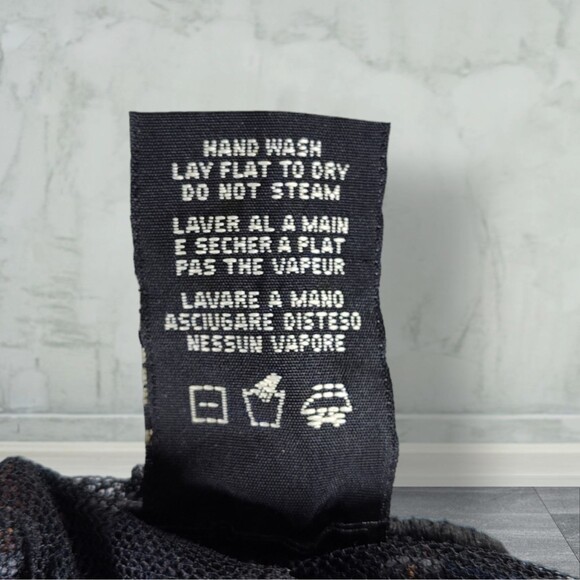 RN Convertible Dark Fairy Sheer Party Dress Size S Layered Glitter Tulle Mesh - Picture 16 of 16